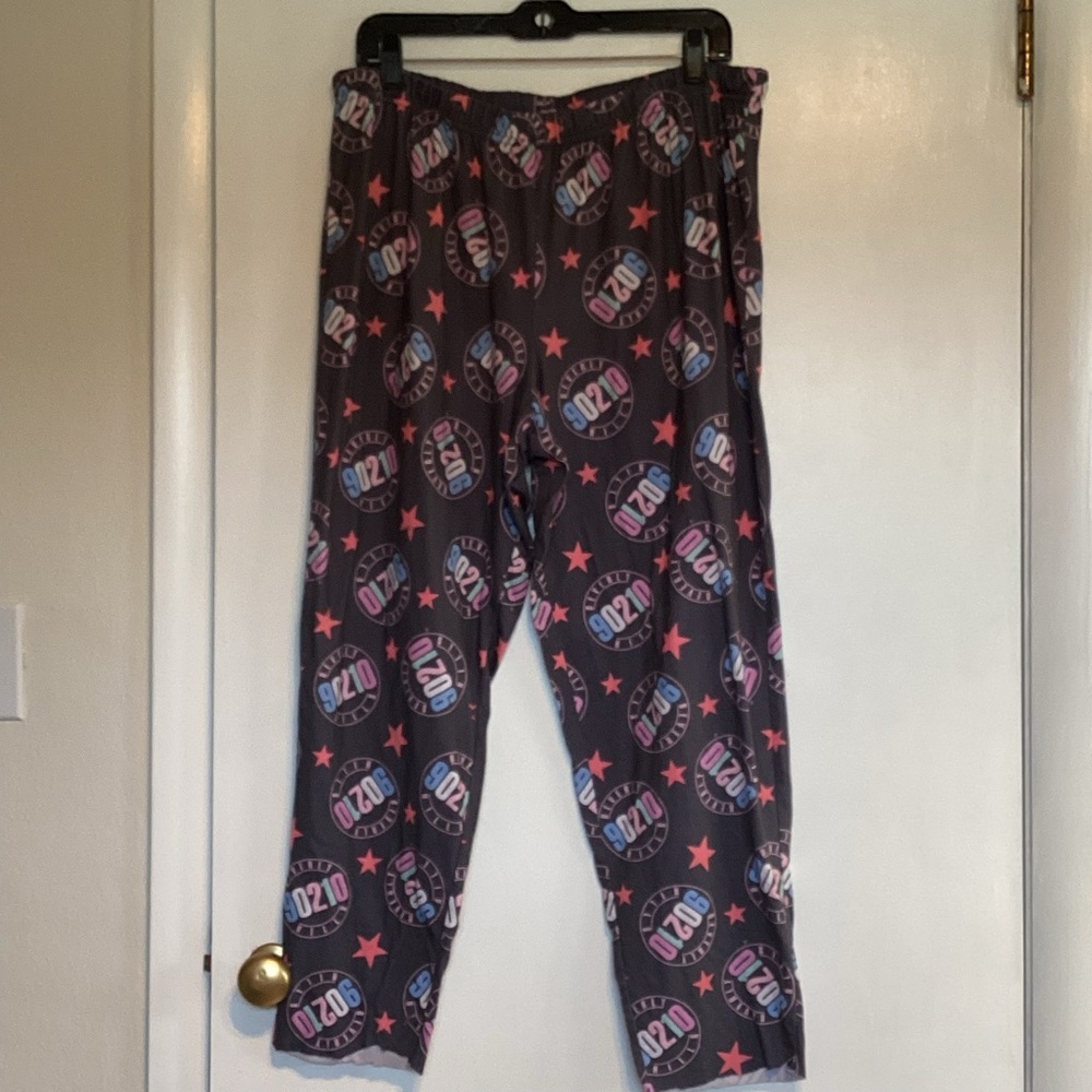 Gray Kids Pajamas with Pink and Blue Accents